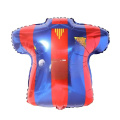 Football party decoration T-shirt foil soccer balloons